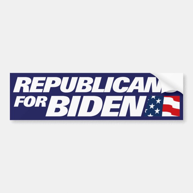 Pegatina Para Coche Republicans for Biden 2024 (Frente)