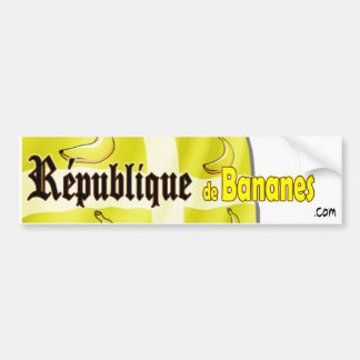 Pegatina Para Coche République de Bananes