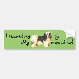 Pegatina Para Coche Rescue Havanese Bumper Sticker