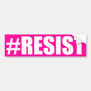 PEGATINA PARA COCHE #RESIST