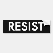 RESIST Bumper sticker