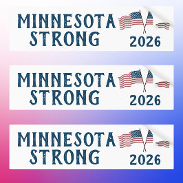 Pegatina Para Coche Resistencia personalizada de Minnesota