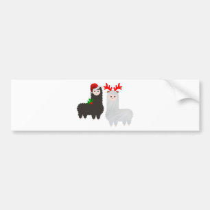 Pegatina Para Coche Resto de los navidades alpacas