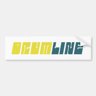Pegatina Para Coche Retro Drumline