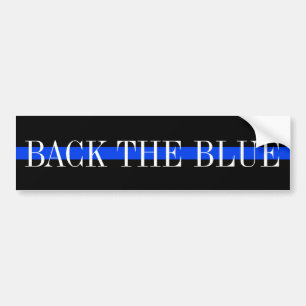 PEGATINA PARA COCHE RETROCEDER EL AZUL BUMPER