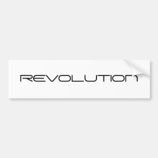PEGATINA PARA COCHE REVOLUCIÓN