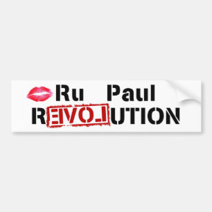 Pegatina Para Coche Revolución del Ru Paul