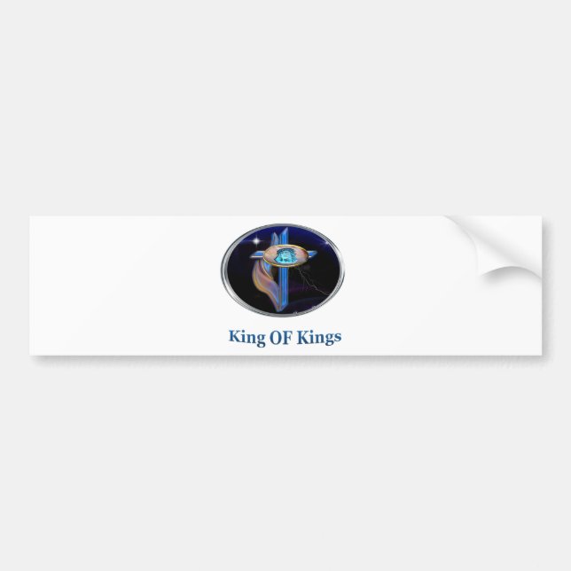 Pegatina Para Coche Rey de Reyes (Frente)