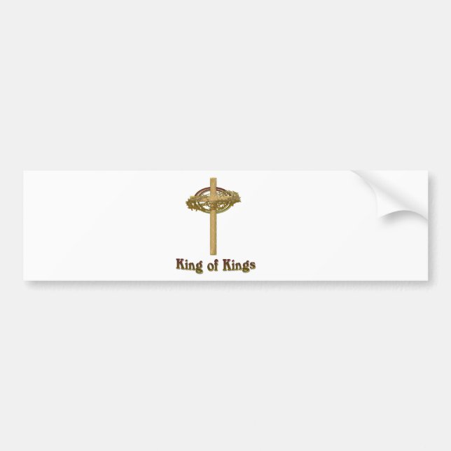 Pegatina Para Coche Rey De Reyes (Frente)