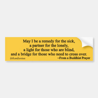 Pegatina Para Coche Rezo para el enfermo