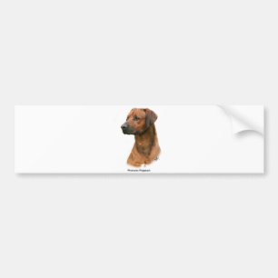 Pegatina Para Coche Rhodesian Ridgeback