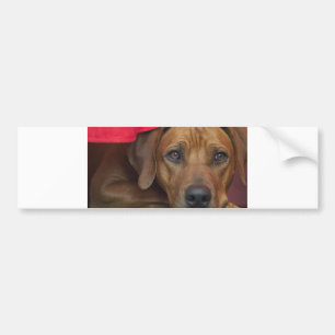 Pegatina Para Coche rhodesian-ridgeback
