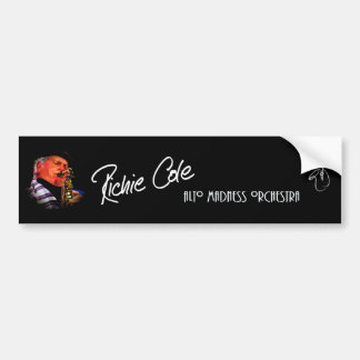 Pegatina Para Coche Richie Cole Alto Madness Orchestra Bumper Sticker