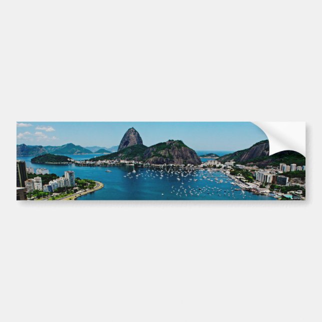 Pegatina Para Coche Río de Janeiro (Frente)