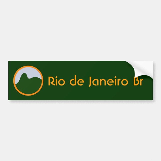 Pegatina Para Coche rio de janeiro br (Frente)