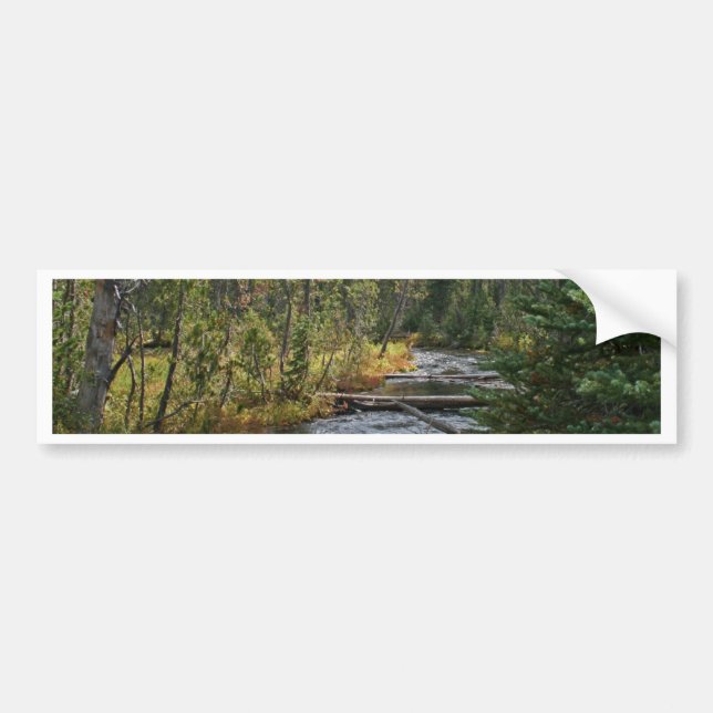 Pegatina Para Coche Río hermoso Oregon de Deschutes (Frente)