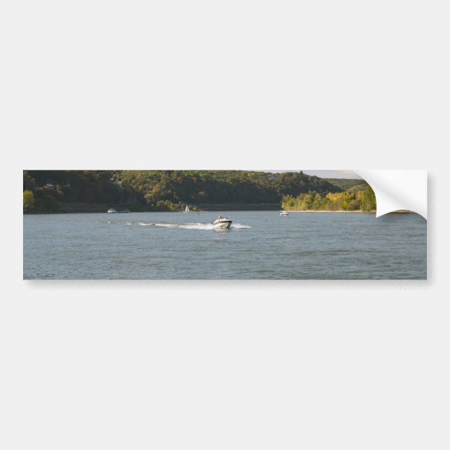 Pegatina Para Coche Río Rin (Frente)