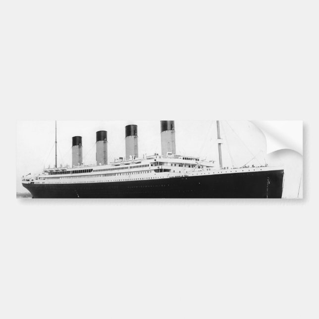 Pegatina Para Coche RMS Titanic (Frente)