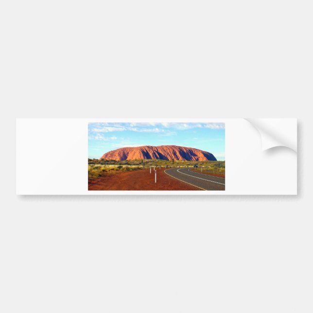 Pegatina Para Coche Roca de Uluru/de Ayers - Australia (Frente)