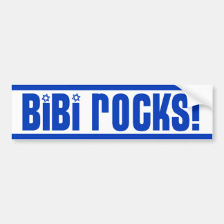 Pegatina Para Coche Rocas de BiBi - favorable Israel