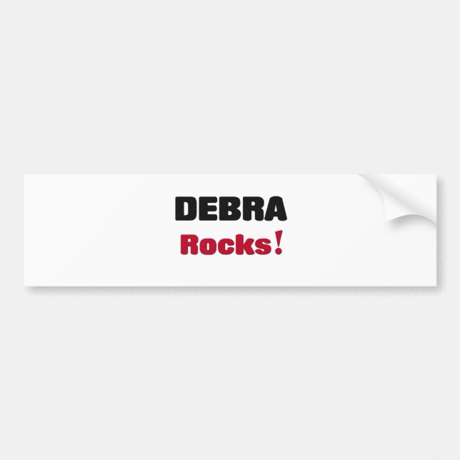 Pegatina Para Coche Rocas de Debra (Frente)
