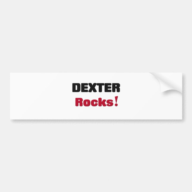 Pegatina Para Coche Rocas de Dexter (Frente)