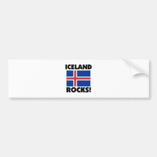 Pegatina Para Coche Rocas de Islandia