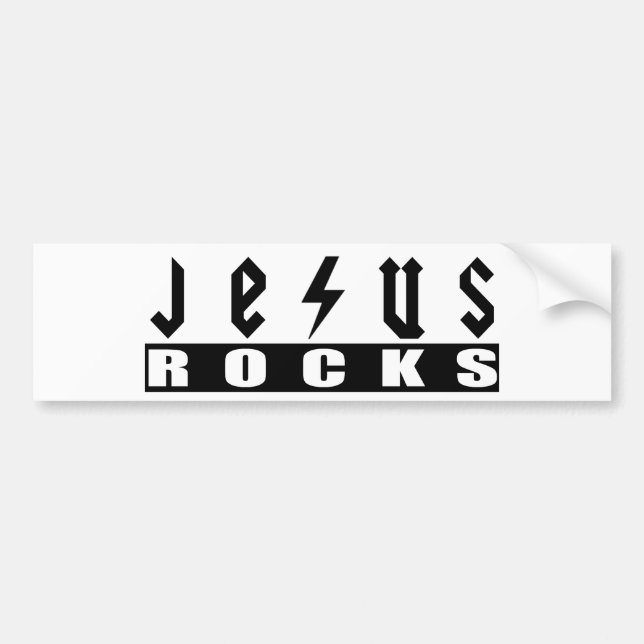 Pegatina Para Coche Rocas de Jesús (Frente)