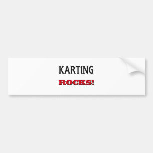 Pegatina Para Coche Rocas de Karting