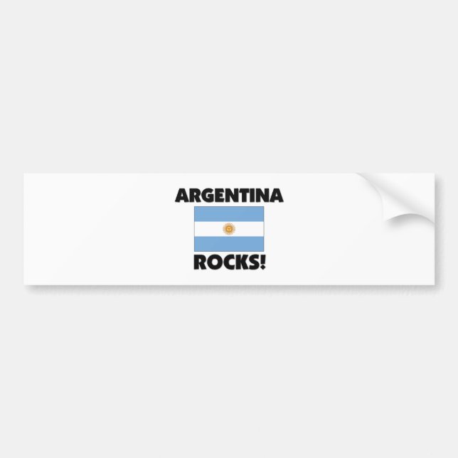 Pegatina Para Coche Rocas de la Argentina (Frente)
