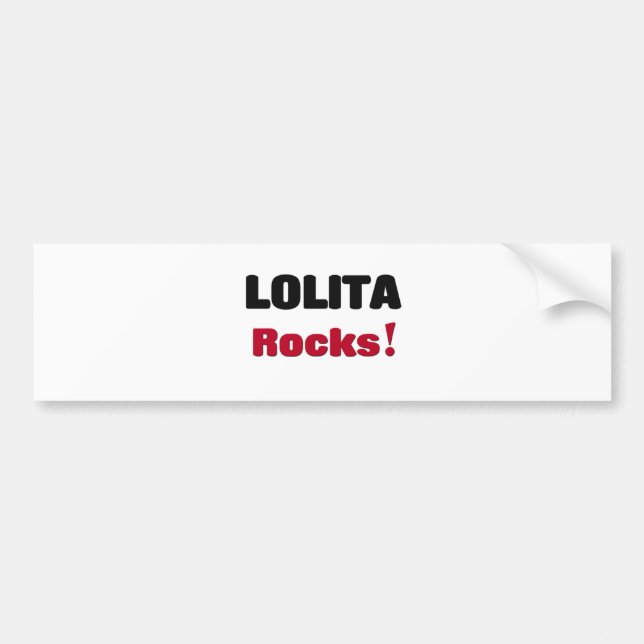 Pegatina Para Coche Rocas de Lolita (Frente)