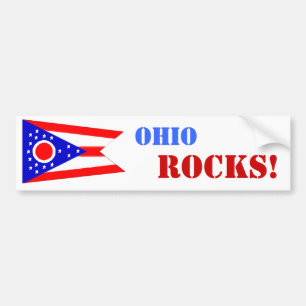 Pegatina Para Coche ¡ROCAS de Ohio!