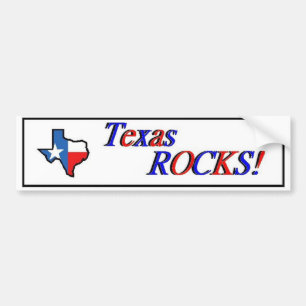 Pegatina Para Coche ¡Rocas de Tejas!