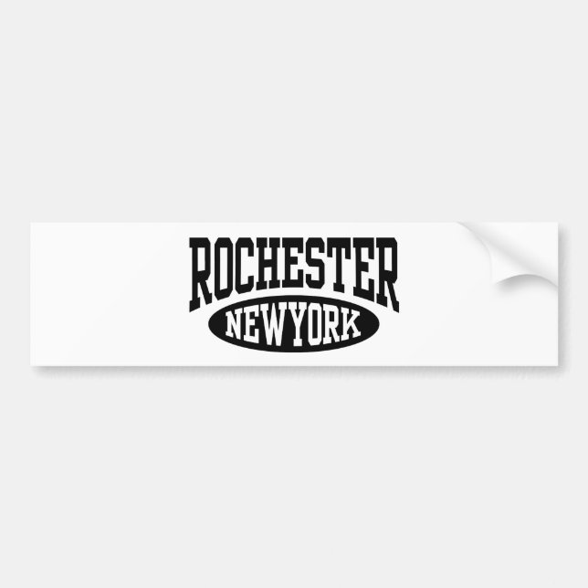 Pegatina Para Coche Rochester New York (Frente)
