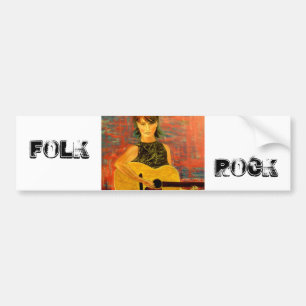 Pegatina Para Coche Rock folk