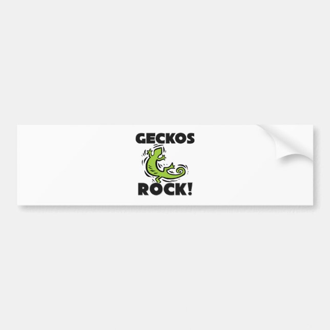 Pegatina Para Coche Rock Geckos (Frente)
