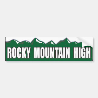 Pegatina Para Coche Rocky Mountain High