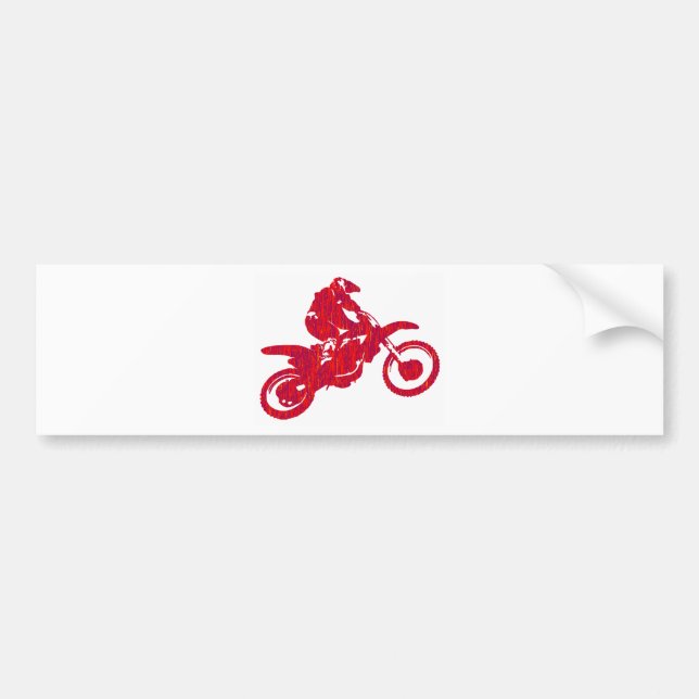 PEGATINA PARA COCHE ROJO DEL MX DISEÑADO (Frente)