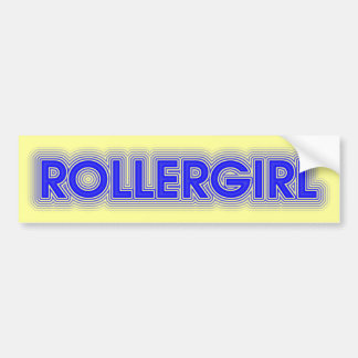 Pegatina Para Coche rollergirl