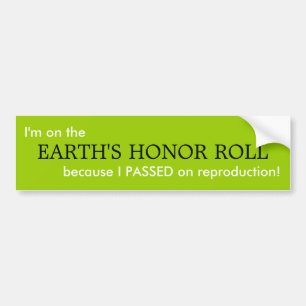 PEGATINA PARA COCHE ROLLO DEL HONOR DE LA TIERRA