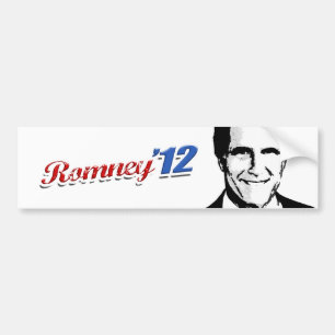 Pegatina Para Coche Romney '12