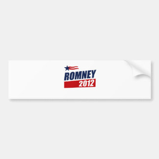 PEGATINA PARA COCHE ROMNEY 2012