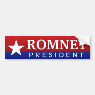Pegatina Para Coche Romney President