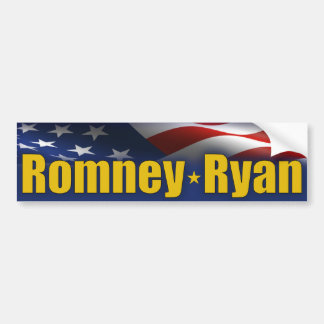 Pegatina Para Coche Romney - Ryan 2012
