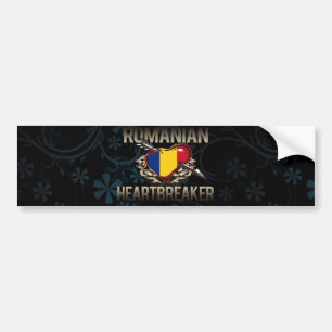 Pegatina Para Coche Rompecorazones rumano