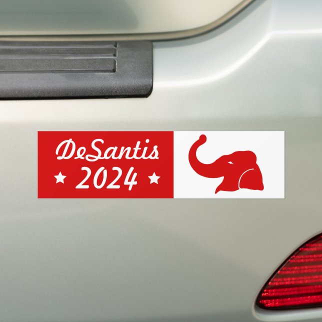 Pegatina Para Coche Ron DeSantis Para Presidente 2024 (en coche)