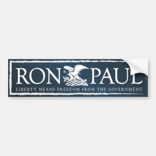 Pegatina Para Coche Ron Paul