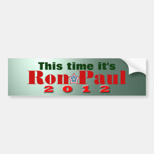 Pegatina Para Coche Ron Paul