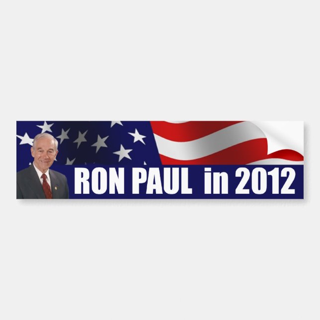 Pegatina Para Coche Ron Paul Bumper Sticker (Frente)