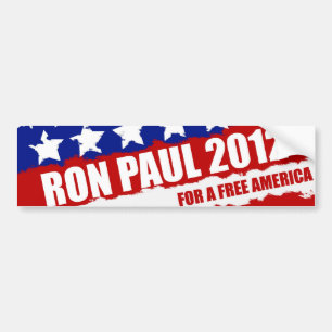 Pegatina Para Coche Ron Paul - el cambio que necesitamos